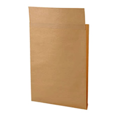 ゆうパケット対応サイズ！発送用紙袋に最適なマチ付きクラフト宅配袋です。